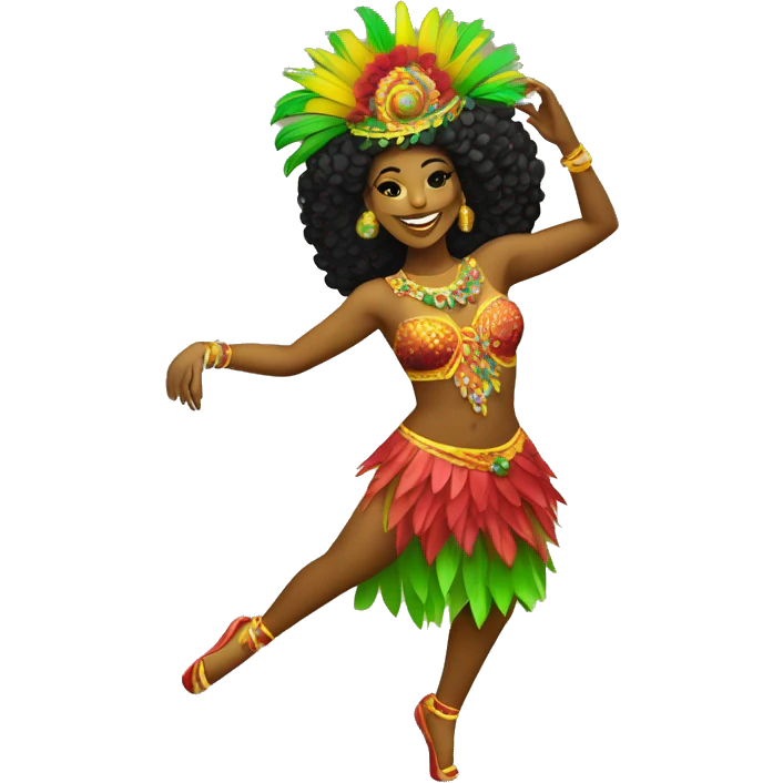 Brazilian samba funk dancer emoji