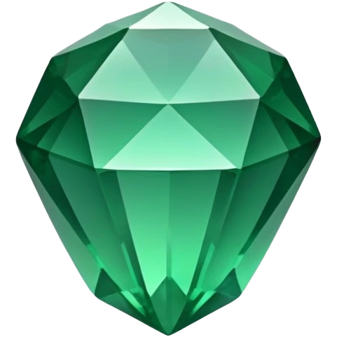 emerald gem emoji
