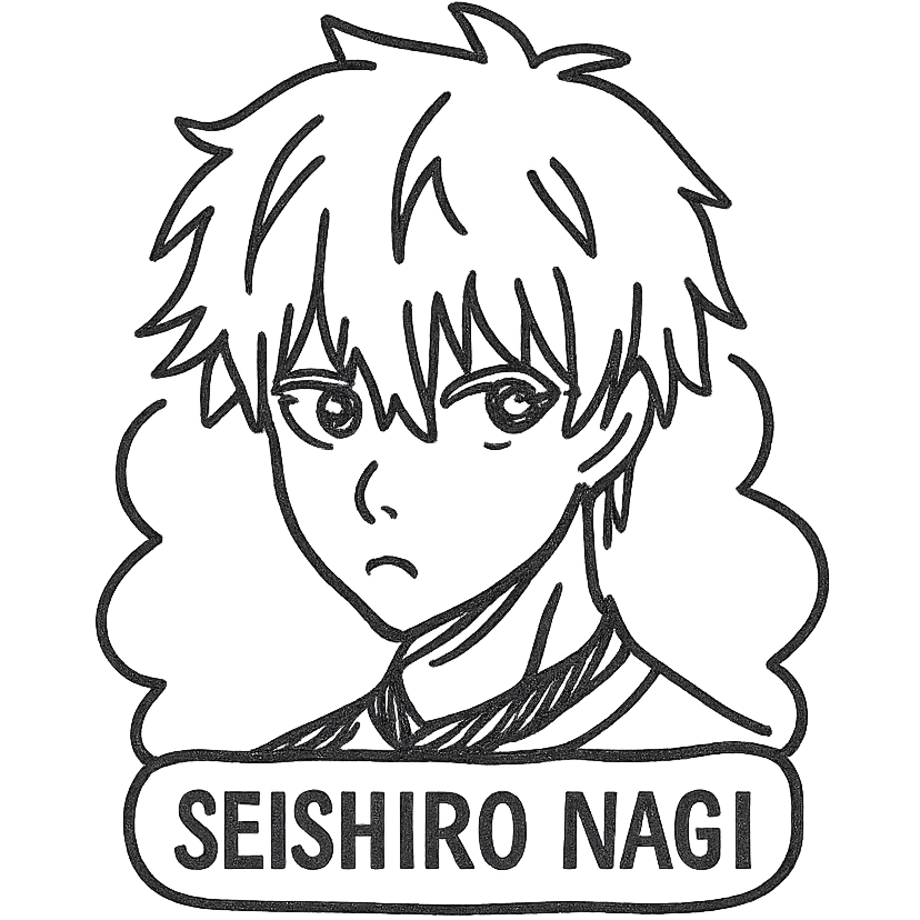 Seishiro Nagi Sticker emoji