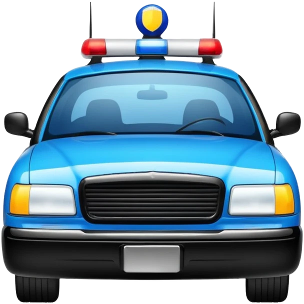 Police car emoji