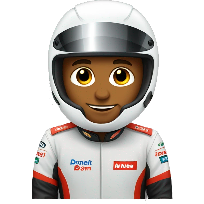 racecar driver emoji