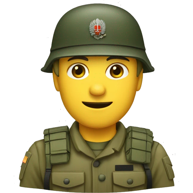 bundeswehr soldat hellbraunes haar emoji
