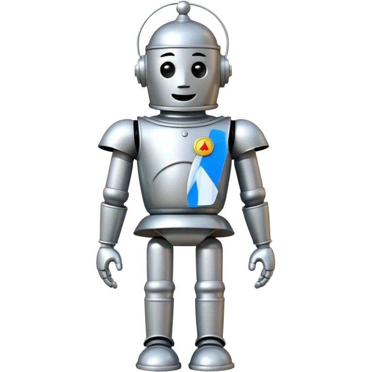 Tin Man toy emoji
