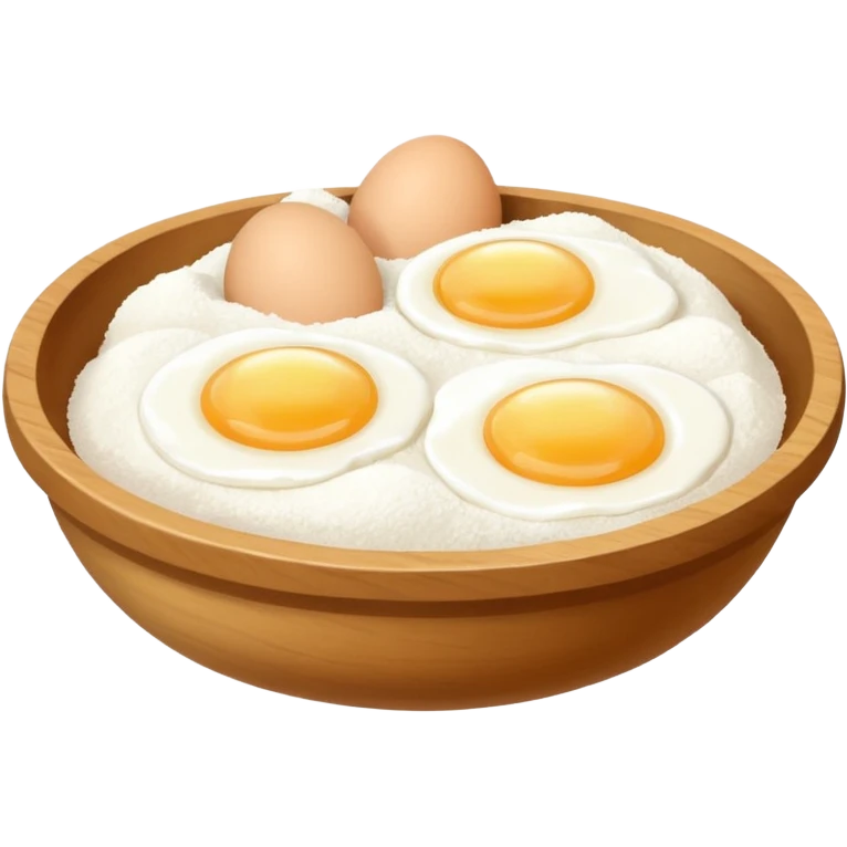 baking ingredients before preparation emoji