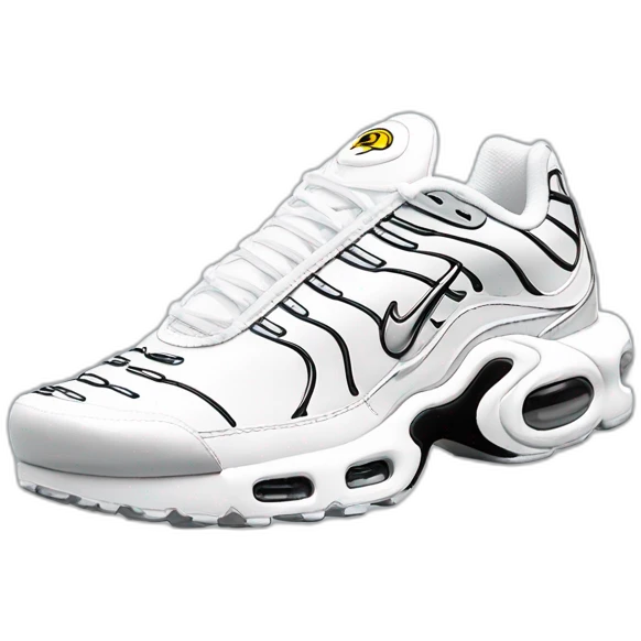 nike air max tn blanche emoji