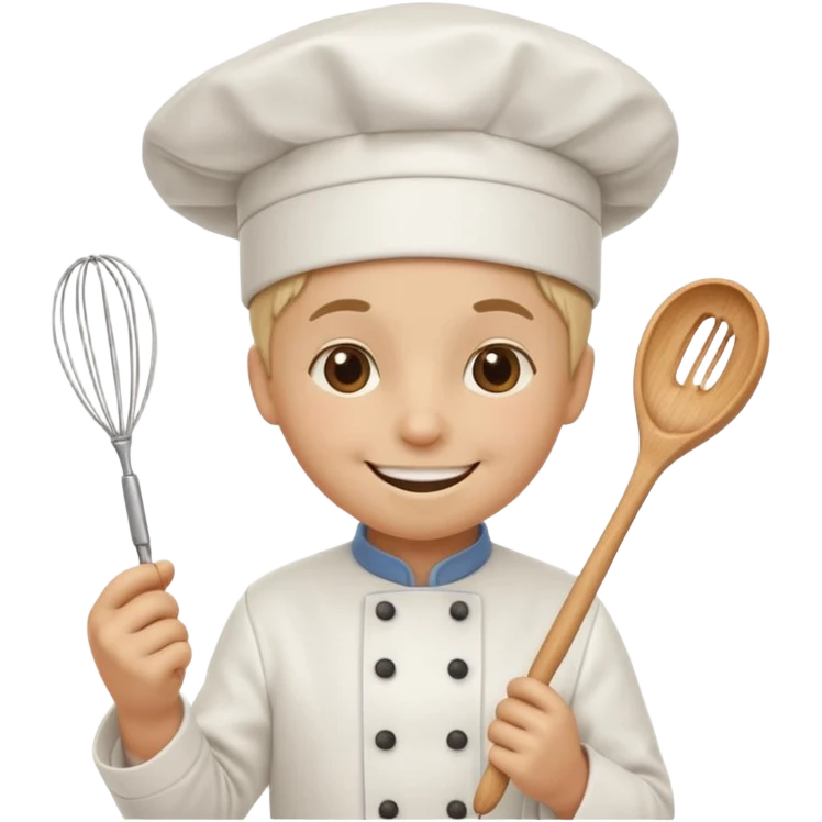 sweet treat with accessories and personified emoji