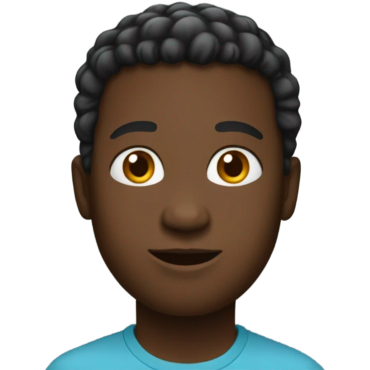 Black person emoji