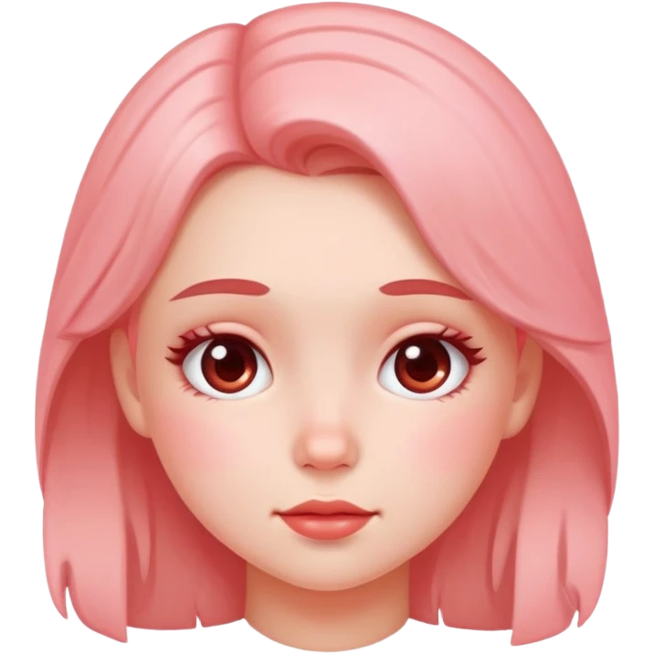 Blushed girl emoji