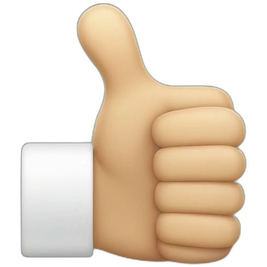 thumbs up with arthritis emoji