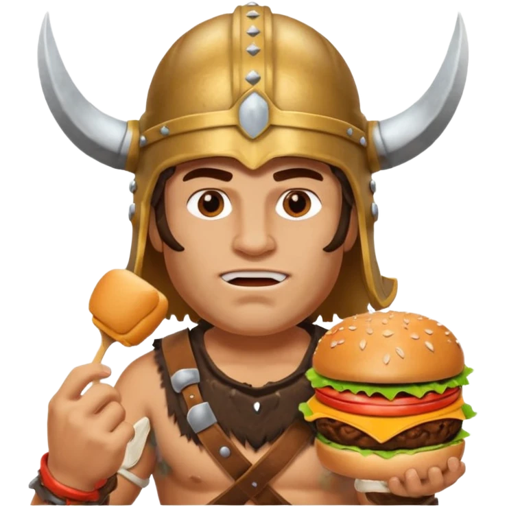 Burger Barbarian emoji
