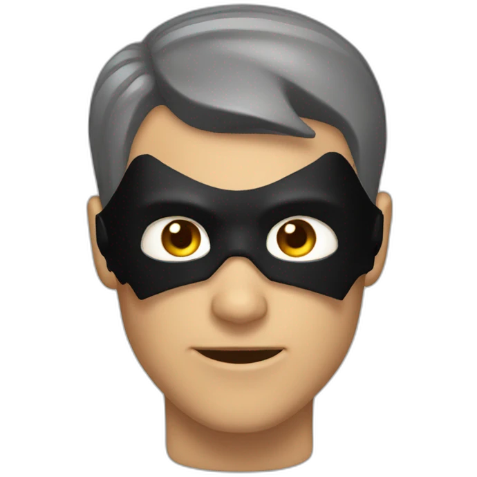 Bat man emoji