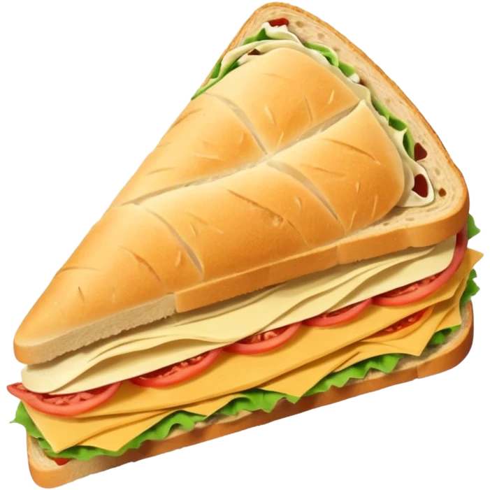 triangular sandwich emoji
