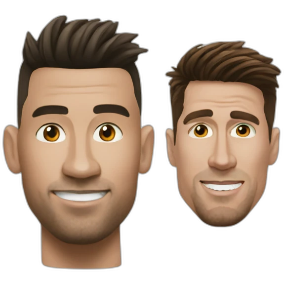 Ronaldo Messi emoji