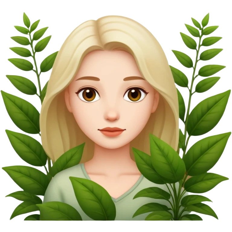 Plant lady emoji