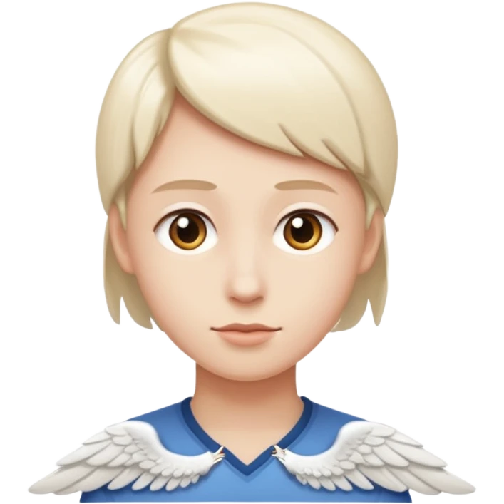 only one wing facing left direction emoji