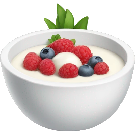 yogurt bowl emoji