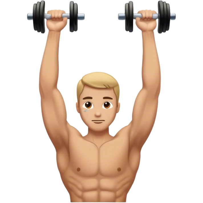 Anterior deltoid raise emoji