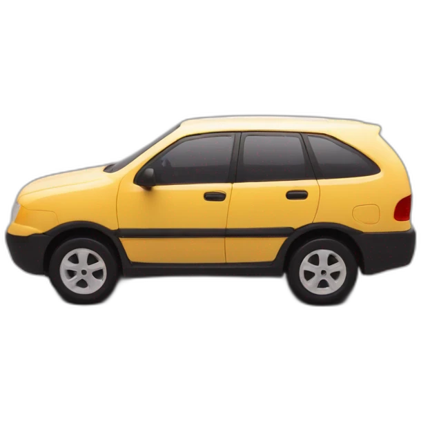 Chat sur une voiture emoji