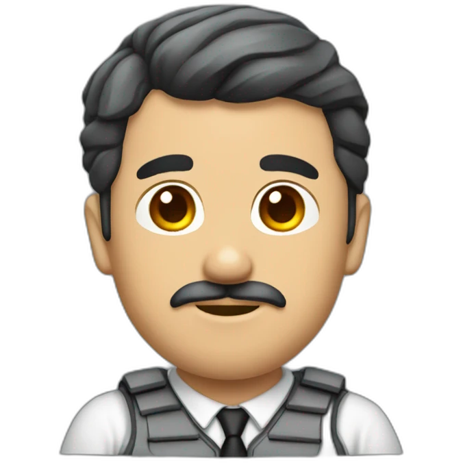 Ladrón con traje de prisionero emoji