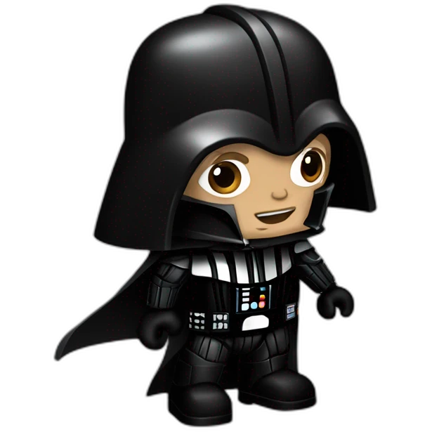 collin baker as darth vader star wars emoji