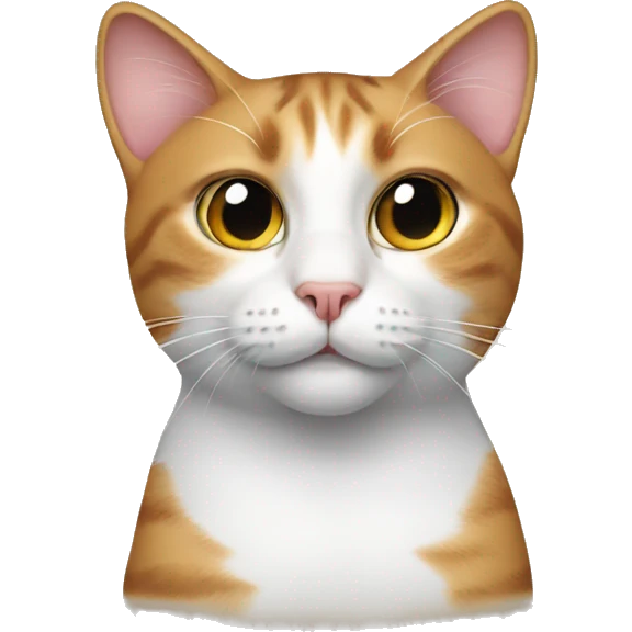 Cat wearing airpods emoji