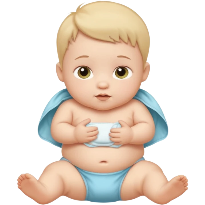 idosa de fralda emoji