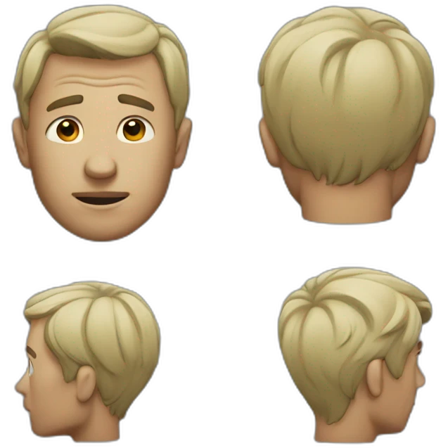 Man that lost something emoji