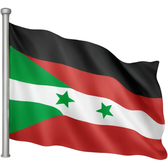 Independent Syria flag emoji