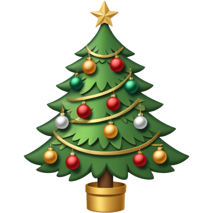 Weihnachtsbaum emoji