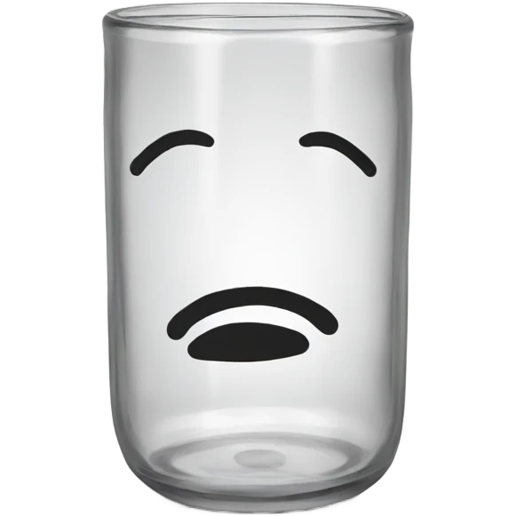 glass can tumbler emoji