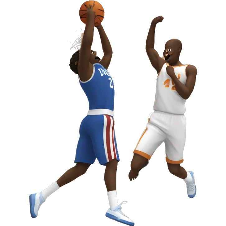 Dunking on someone in basketball  emoji