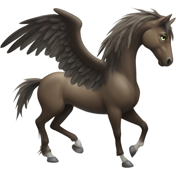 Bird horse emoji