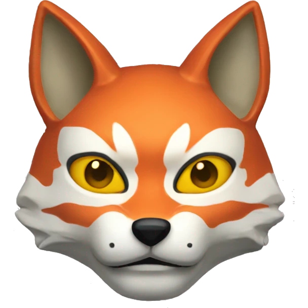 kitsune mask emoji