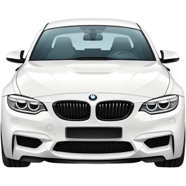 white BMW emoji