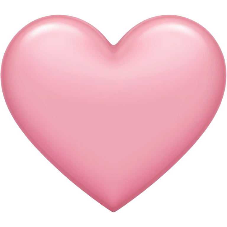 light pink heart emoji