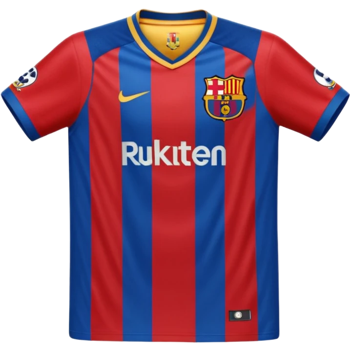 buat custom barcelona custom warna barcelona dan hanya baju hanya bajunya saja dan menghadap belakang nama chessy dan nomor punggung 8 menghadap belakang emoji