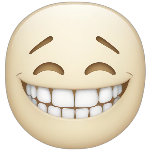 whitening teeth emoji