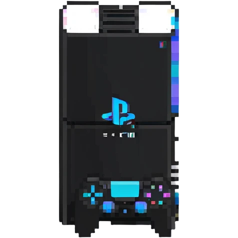 PlayStation 5 console emoji