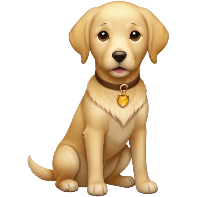 Labrador retriever emoji