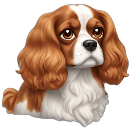 tête-chien-cavalier-king-charles emoji