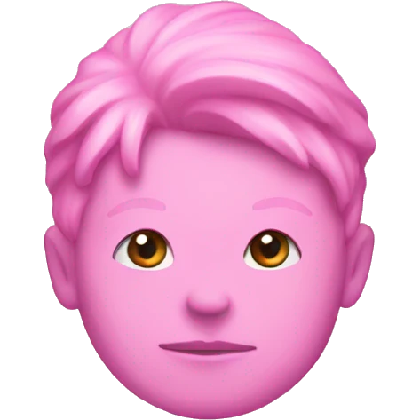 Pink emoji