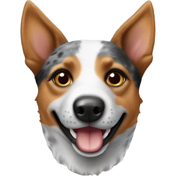 Australian cattle dog emoji