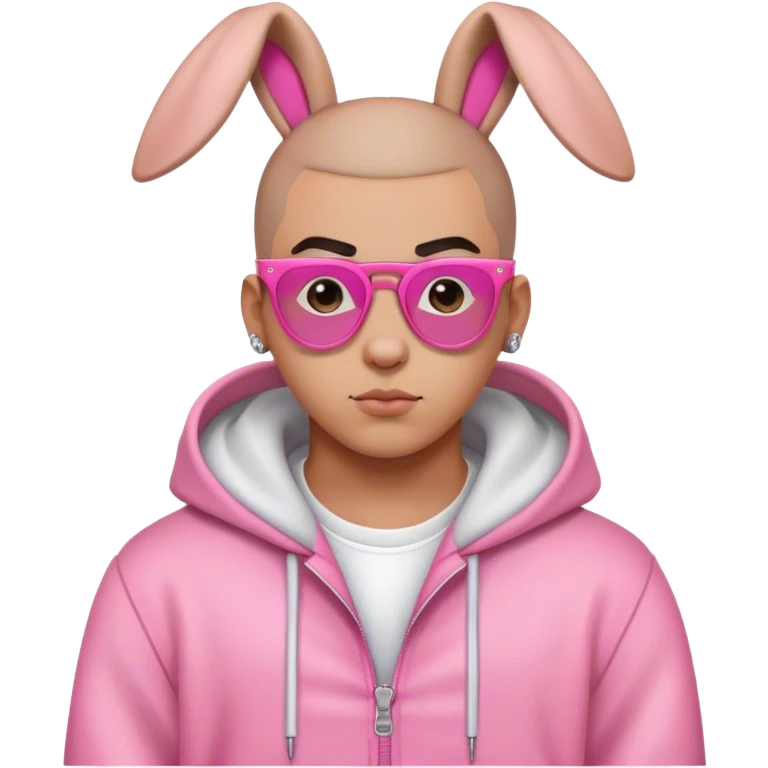 pink bad bunny emoji