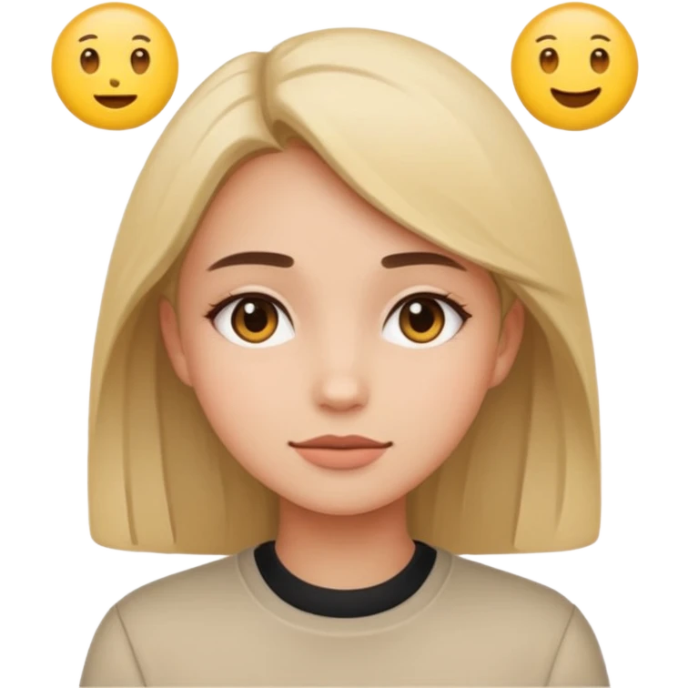 Christian Clean girl aesthetic  emojis neutral colors  emoji