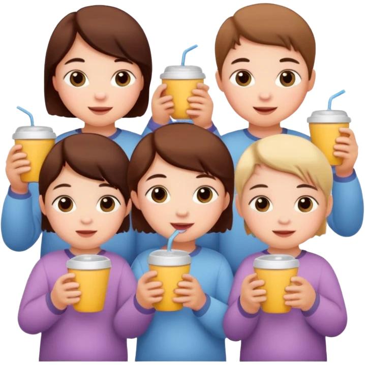 BabieHolding Cups emoji