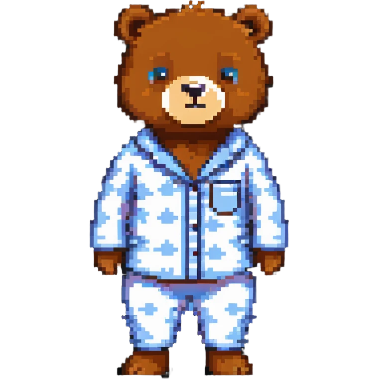 bear in pajamas emoji