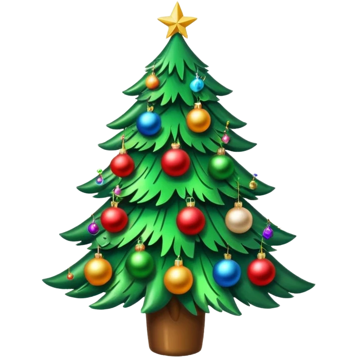 lighting chistmas tree emoji