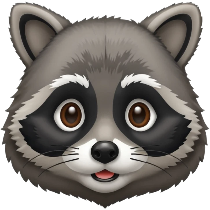  racoon with mustache emoji