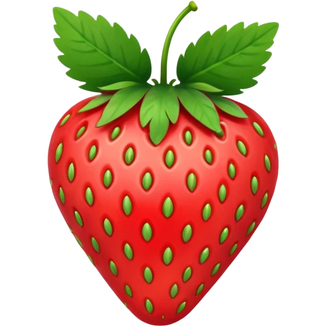 Привет с клубникой emoji
