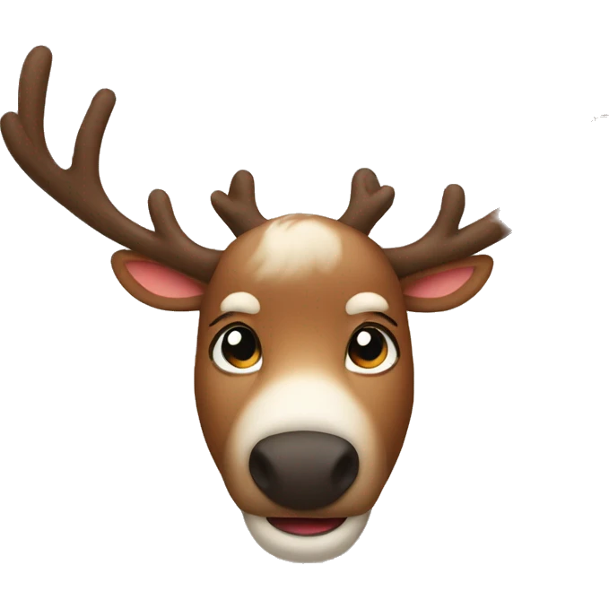 reindeer  emoji